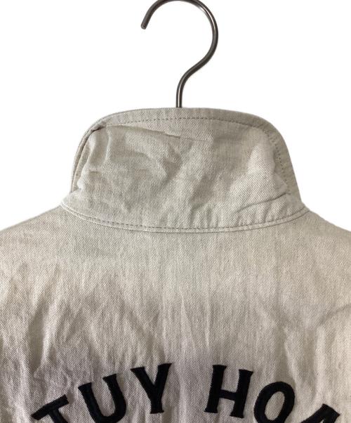 HOUSTON（ヒューストン）HOUSTON (ヒューストン) ベトジャン ベージュ サイズ:LARGEの古着・服飾アイテム