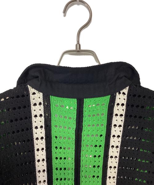 SYUMAN.（シュウマン）SYUMAN. (シュウマン) 半袖シャツ ブラック×グリーン サイズ:F 未使用品の古着・服飾アイテム