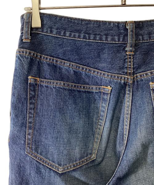 sacai（サカイ）sacai (サカイ) ドッキングデニムパンツ インディゴ×ネイビー サイズ:2の古着・服飾アイテム