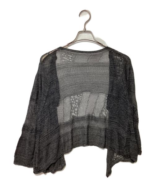 ISSEY MIYAKE（イッセイミヤケ）ISSEY MIYAKE (イッセイミヤケ) 薄手カーディガン グレー サイズ:2の古着・服飾アイテム