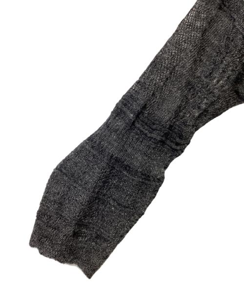 ISSEY MIYAKE（イッセイミヤケ）ISSEY MIYAKE (イッセイミヤケ) 薄手カーディガン グレー サイズ:2の古着・服飾アイテム