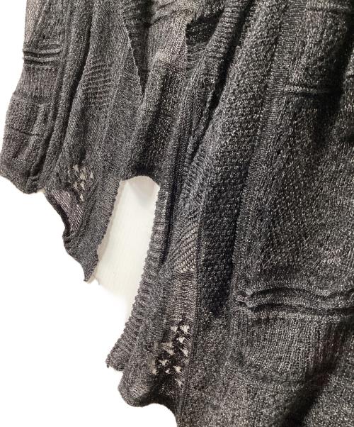 ISSEY MIYAKE（イッセイミヤケ）ISSEY MIYAKE (イッセイミヤケ) 薄手カーディガン グレー サイズ:2の古着・服飾アイテム
