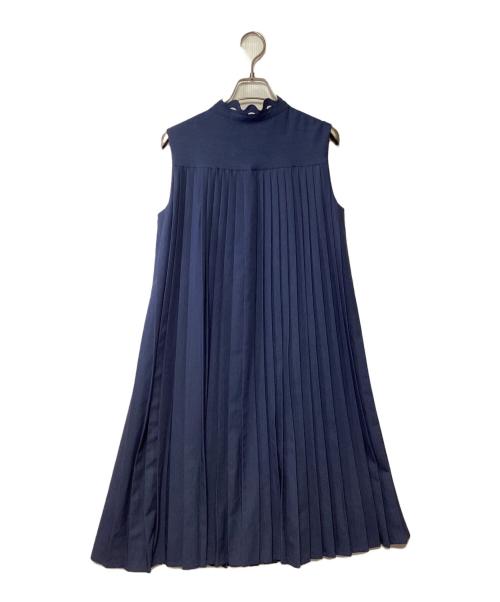 CELFORD（セルフォード）CELFORD (セルフォード) ノースリーブ・キャミソールワンピース ブルー サイズ:36の古着・服飾アイテム