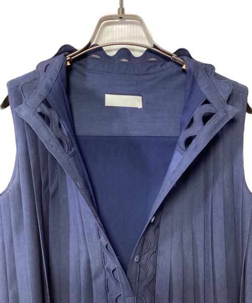 CELFORD（セルフォード）CELFORD (セルフォード) ノースリーブ・キャミソールワンピース ブルー サイズ:36の古着・服飾アイテム