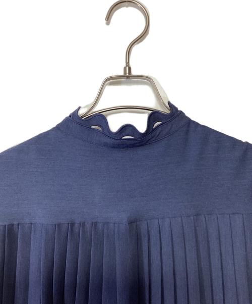 CELFORD（セルフォード）CELFORD (セルフォード) ノースリーブ・キャミソールワンピース ブルー サイズ:36の古着・服飾アイテム