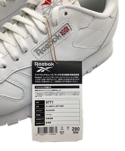 REEBOK（リーボック）REEBOK (リーボック) ローカットスニーカー ホワイト サイズ:29 未使用品の古着・服飾アイテム