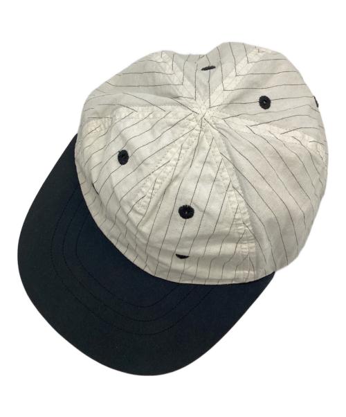 RAJABROOKE（ラジャブルック）RAJABROOKE (ラジャブルック) キャップ アイボリー×グレーの古着・服飾アイテム