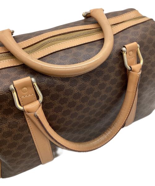 CELINE（セリーヌ）CELINE (セリーヌ) ミニボストンバッグ　OLD CELINE ブラウン×ベージュの古着・服飾アイテム