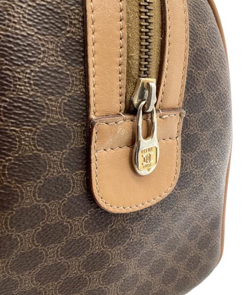 CELINE（セリーヌ）CELINE (セリーヌ) ミニボストンバッグ　OLD CELINE ブラウン×ベージュの古着・服飾アイテム