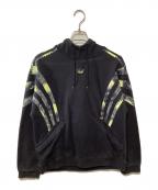 adidas Originalsアディダスオリジナル）の古着「パーカー」｜ブラック×グリーン