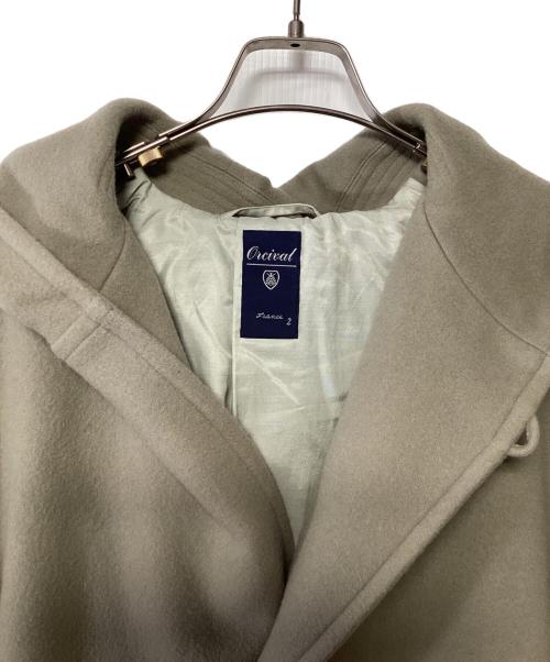 ORCIVAL（オーシバル）ORCIVAL (オーシバル) Pコート グレージュ サイズ:2の古着・服飾アイテム
