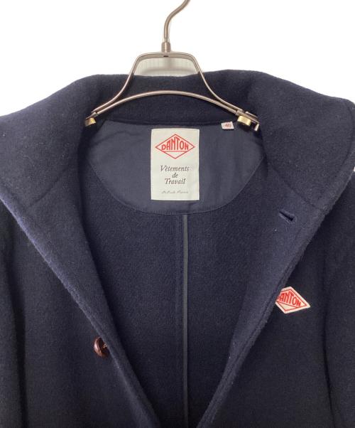 DANTON（ダントン）DANTON (ダントン) ウールモッサ2WAYフードコート ネイビー サイズ:40の古着・服飾アイテム