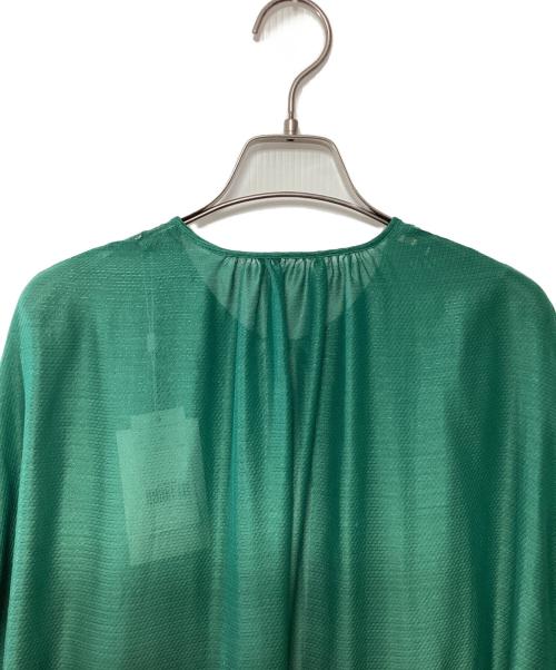 Ameri（アメリ）Ameri (アメリ) SHEER CUT OFF LONG TOP グリーン サイズ:Fの古着・服飾アイテム