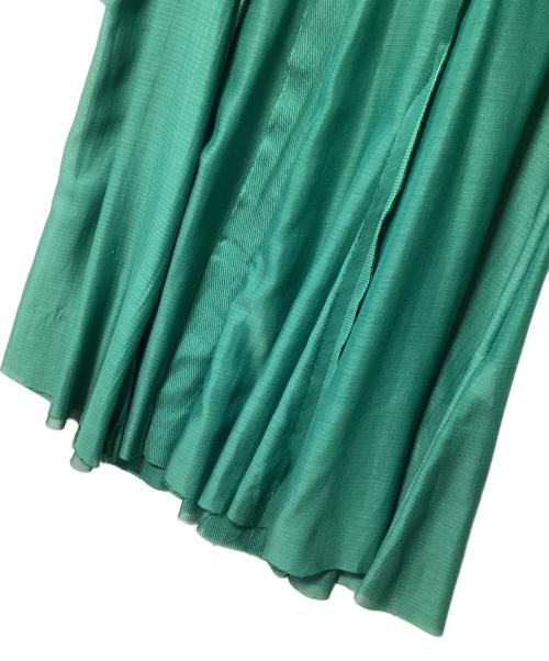 Ameri（アメリ）Ameri (アメリ) SHEER CUT OFF LONG TOP グリーン サイズ:Fの古着・服飾アイテム