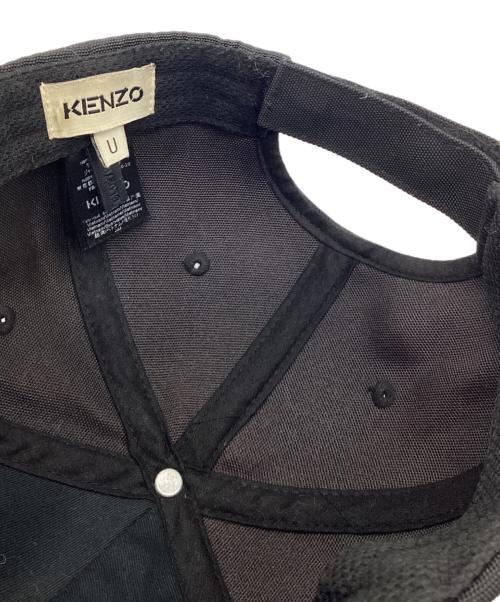KENZO（ケンゾー）KENZO (ケンゾー) キャップ ブラック×レッドの古着・服飾アイテム