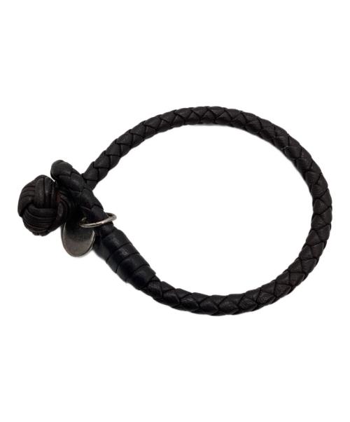 BOTTEGA VENETA（ボッテガベネタ）BOTTEGA VENETA (ボッテガベネタ) レザーブレスレット ブラウンの古着・服飾アイテム