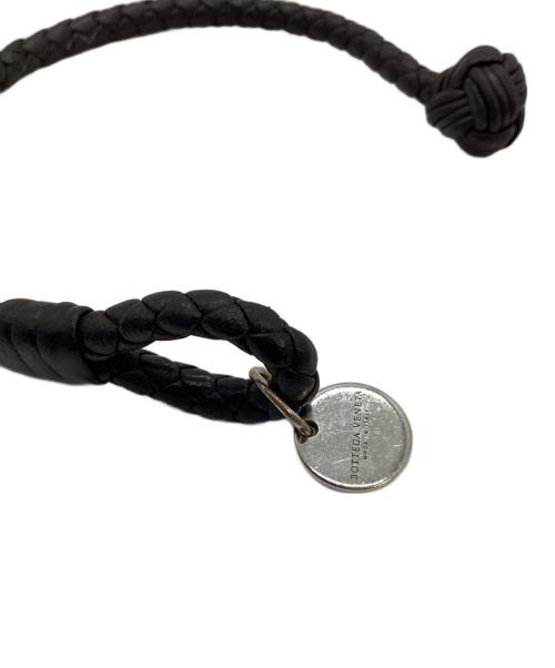 BOTTEGA VENETA（ボッテガベネタ）BOTTEGA VENETA (ボッテガベネタ) レザーブレスレット ブラウンの古着・服飾アイテム