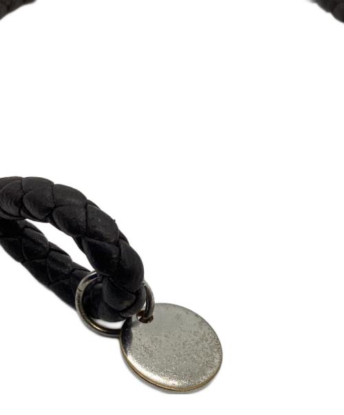 BOTTEGA VENETA（ボッテガベネタ）BOTTEGA VENETA (ボッテガベネタ) レザーブレスレット ブラウンの古着・服飾アイテム