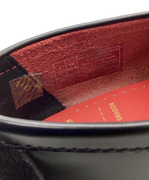 Dr.Martens（ドクターマーチン）Dr.Martens (ドクターマーチン) ローファー　YEAR OF DRAGON ブラック サイズ:UK9の古着・服飾アイテム