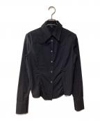 GUCCIグッチ）の古着「長袖シャツ」｜ブラック