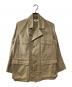 45rpm（45アールピーエム）の古着「ハンティングジャケット」｜ベージュ