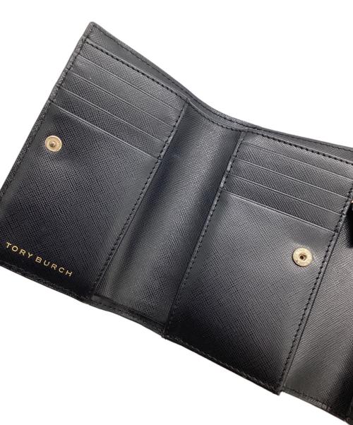 TORY BURCH（トリーバーチ）TORY BURCH (トリーバーチ) 2つ折り財布 ブラックの古着・服飾アイテム