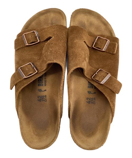 BIRKENSTOCK（ビルケンシュトック）BIRKENSTOCK (ビルケンシュトック) サンダル ブラウン サイズ:DE42の古着・服飾アイテム