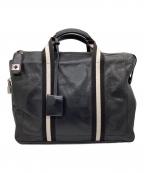 BALLYバリー）の古着「ブリーフケース　TAPRUS AYGA」｜ブラック×ホワイト