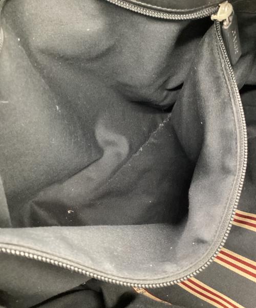 BALLY（バリー）BALLY (バリー) ブリーフケース　	TAPRUS AYGA ブラック×ホワイトの古着・服飾アイテム