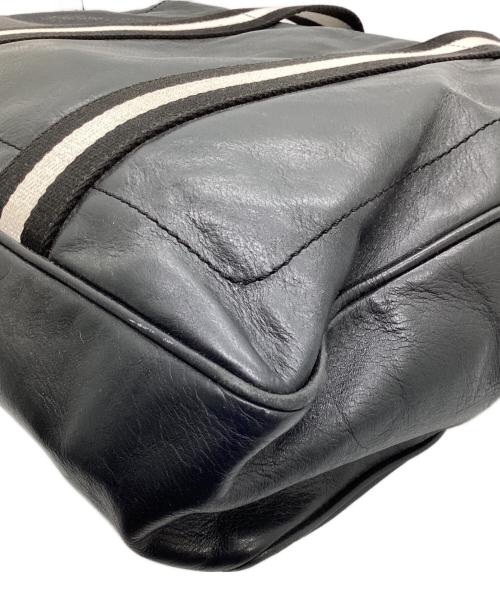 BALLY（バリー）BALLY (バリー) ブリーフケース　	TAPRUS AYGA ブラック×ホワイトの古着・服飾アイテム