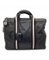 BALLY（バリー）の古着「ブリーフケース　	TAPRUS AYGA」｜ブラック×ホワイト