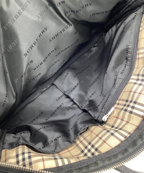 BURBERRY（バーバリー）BURBERRY (バーバリー) ナイロンブリーフケース ブラックの古着・服飾アイテム