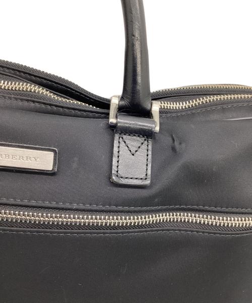 BURBERRY（バーバリー）BURBERRY (バーバリー) ナイロンブリーフケース ブラックの古着・服飾アイテム