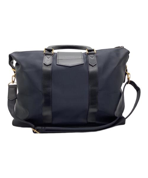 Yves Saint Laurent（イヴサンローラン）Yves Saint Laurent (イヴサンローラン) ボストンバッグ ネイビーの古着・服飾アイテム