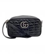 GUCCIグッチ）の古着「GGマーモント」｜ブラック