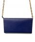 PRADA (プラダ) チェーンショルダーバッグ　サフィアーノ ブルー：45000円