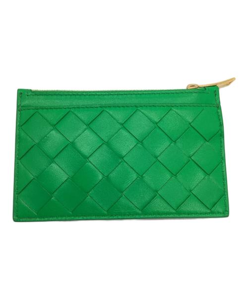BOTTEGA VENETA（ボッテガベネタ）BOTTEGA VENETA (ボッテガベネタ) キーポーチ　イントレチャート グリーンの古着・服飾アイテム