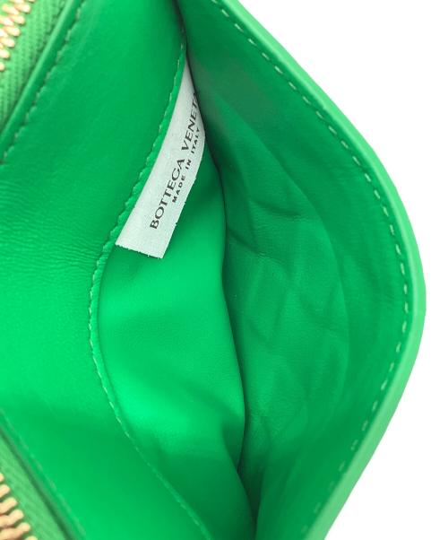 BOTTEGA VENETA（ボッテガベネタ）BOTTEGA VENETA (ボッテガベネタ) キーポーチ　イントレチャート グリーンの古着・服飾アイテム
