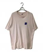 UNDERFEATEDアンディフィーテッド）の古着「Tシャツ」｜ピンク