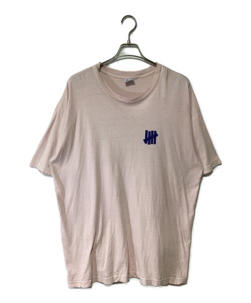 UNDERFEATED（アンディフィーテッド）UNDERFEATED (アンディフィーテッド) Tシャツ ピンク サイズ:XLの古着・服飾アイテム