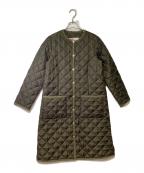 Traditional Weatherwearトラディショナルウェザーウェア）の古着「キルティングコート」｜グリーン