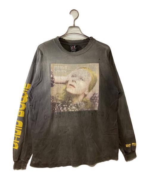 SAINT MICHAEL（セントマイケル）SAINT MICHAEL (セントマイケル) ロングスリーブカットソー グレー サイズ:XLの古着・服飾アイテム