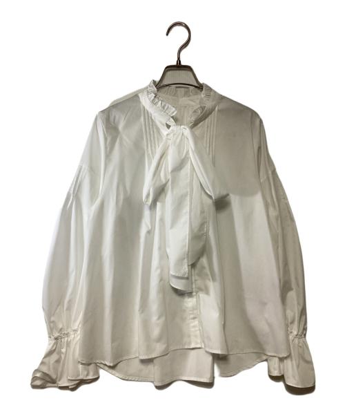 Apuweiser-riche（アプワイザーリッシェ）Apuweiser-riche (アプワイザーリッシェ) 長袖ブラウス ホワイト サイズ:2の古着・服飾アイテム