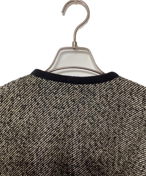 moussy（マウジー）moussy (マウジー) ツイードジャケット ブラック×ホワイト サイズ:2の古着・服飾アイテム