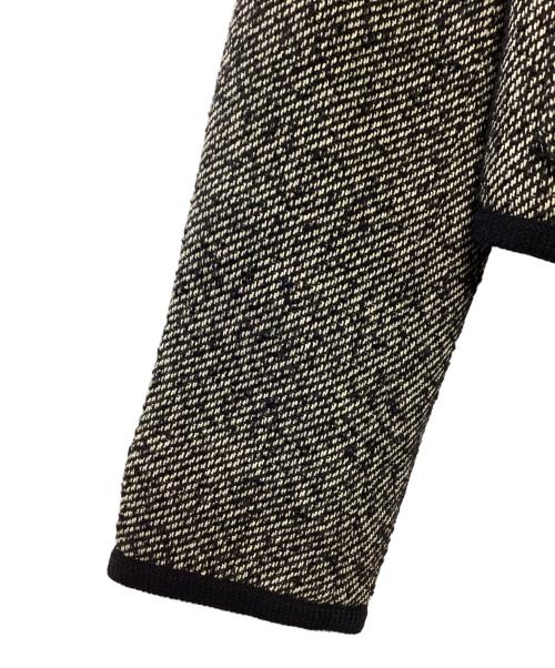 moussy（マウジー）moussy (マウジー) ツイードジャケット ブラック×ホワイト サイズ:2の古着・服飾アイテム