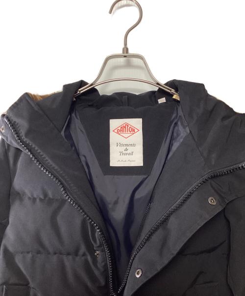 DANTON（ダントン）DANTON (ダントン) ファー付ダウンジャケット ブラック サイズ:36の古着・服飾アイテム