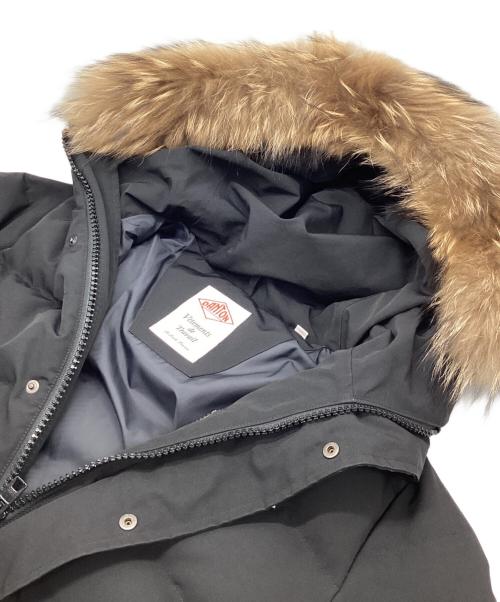 DANTON（ダントン）DANTON (ダントン) ファー付ダウンジャケット ブラック サイズ:36の古着・服飾アイテム