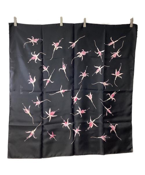 HERMES（エルメス）HERMES (エルメス) シルクスカーフ　	カレ90 ブラックの古着・服飾アイテム