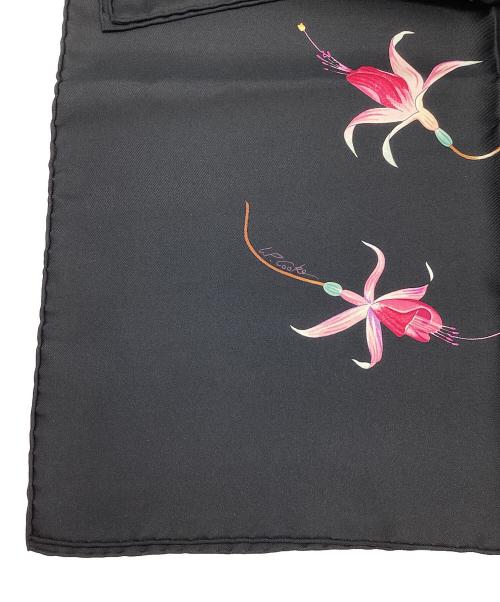 HERMES（エルメス）HERMES (エルメス) シルクスカーフ　	カレ90 ブラックの古着・服飾アイテム