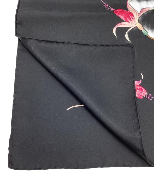 HERMES（エルメス）HERMES (エルメス) シルクスカーフ　	カレ90 ブラックの古着・服飾アイテム